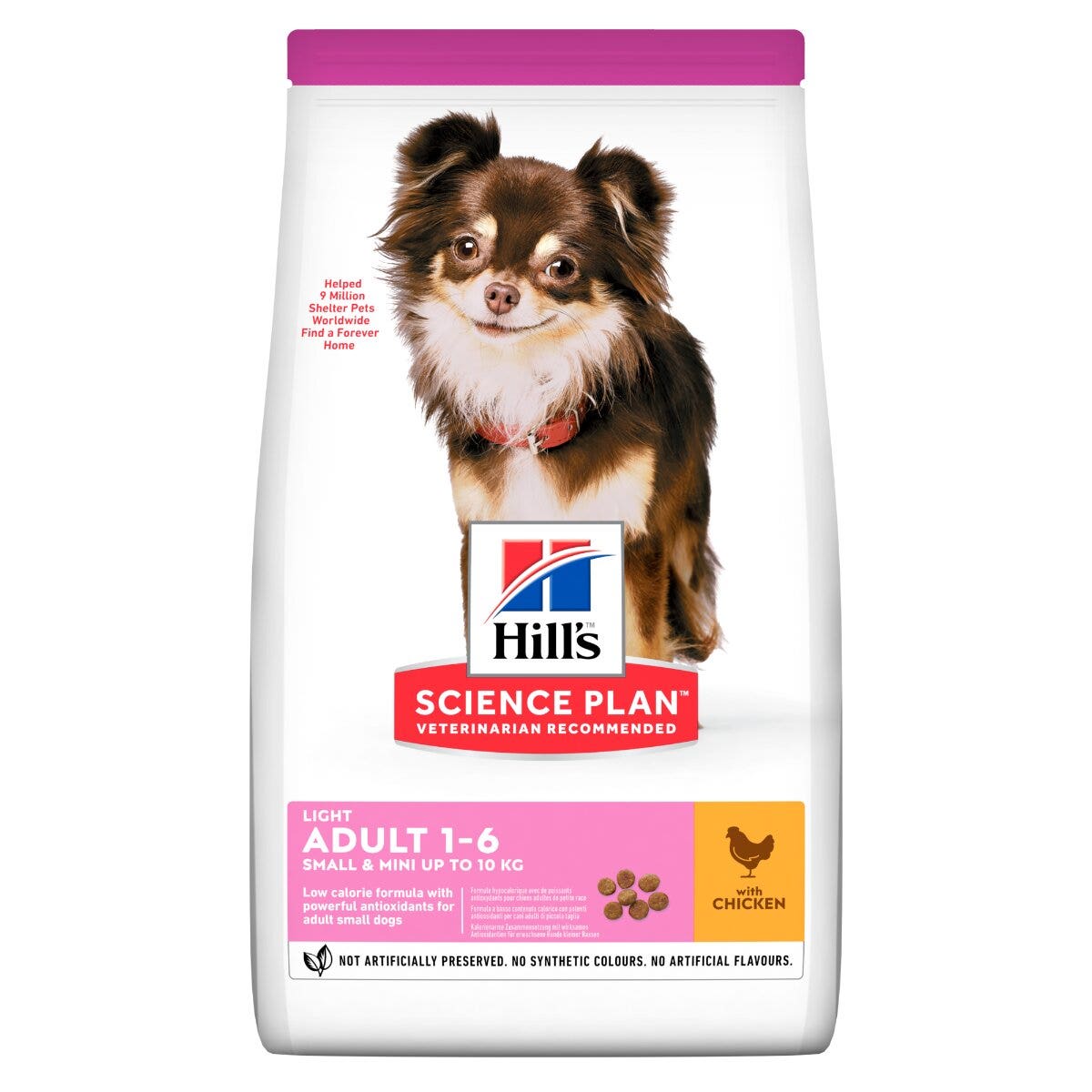 Hill's Science Plan Light Small & Mini Adult Crocchette Con Pollo Per Cani Sacco 6 Kg-9