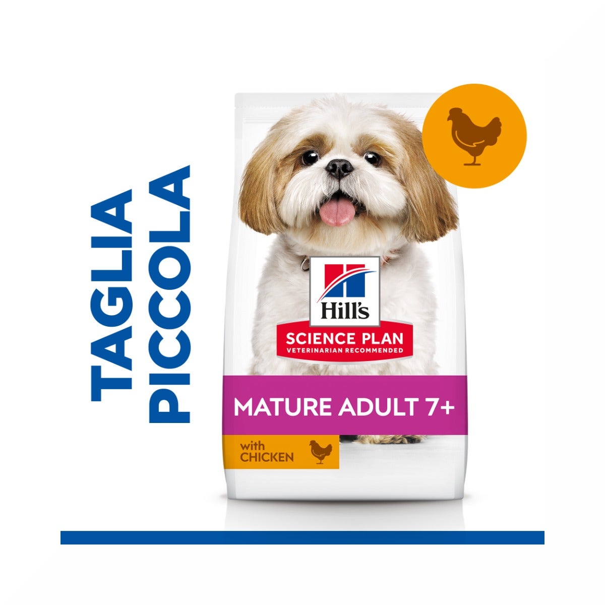 Hill's Science Plan Mature Adult 7+ Crocchette con Pollo per Cani Taglia Piccola Sacco 6 Kg-3