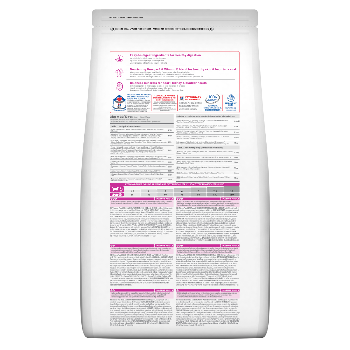 Hill's Science Plan Mature Adult 7+ Crocchette con Pollo per Cani Taglia Piccola Sacco 6 Kg-2