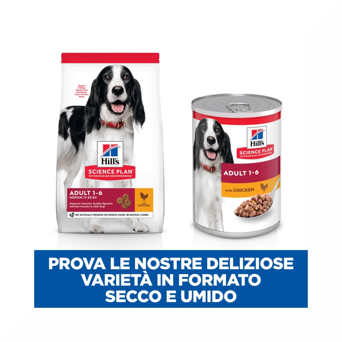 Hill's Science Plan Medium Adult Crocchette con Pollo Per Cani Sacco 14 Kg-2