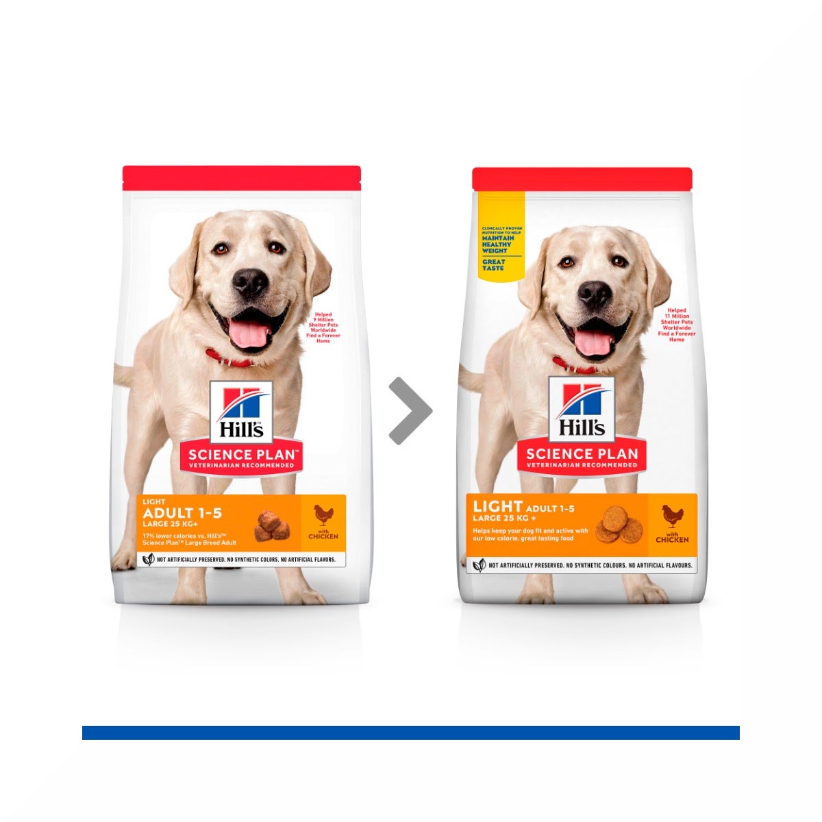 Hill's Science Plan Light Adult Crocchette Con Pollo Per Cani Taglia Large Sacco 14 Kg-5