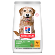 Hill's Science Plan Senior Vitality Mature Adult 7+ Crocchette Con Pollo E Riso Per Cani Taglia Piccola 1,5Kg-2