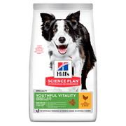 Hill's Science Plan Senior Vitality Mature Adult 7+ Crocchette Con Pollo E Riso Per Cani Taglia Media 12Kg-1