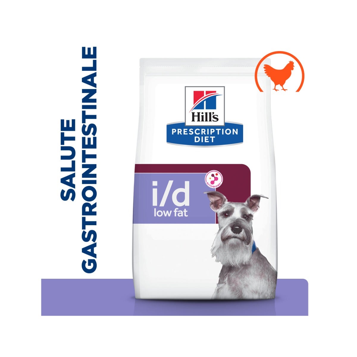 Hill's Prescription Diet I/D Low Fat Crocchette Per Cani Con Pollo Sacco 4kg-9