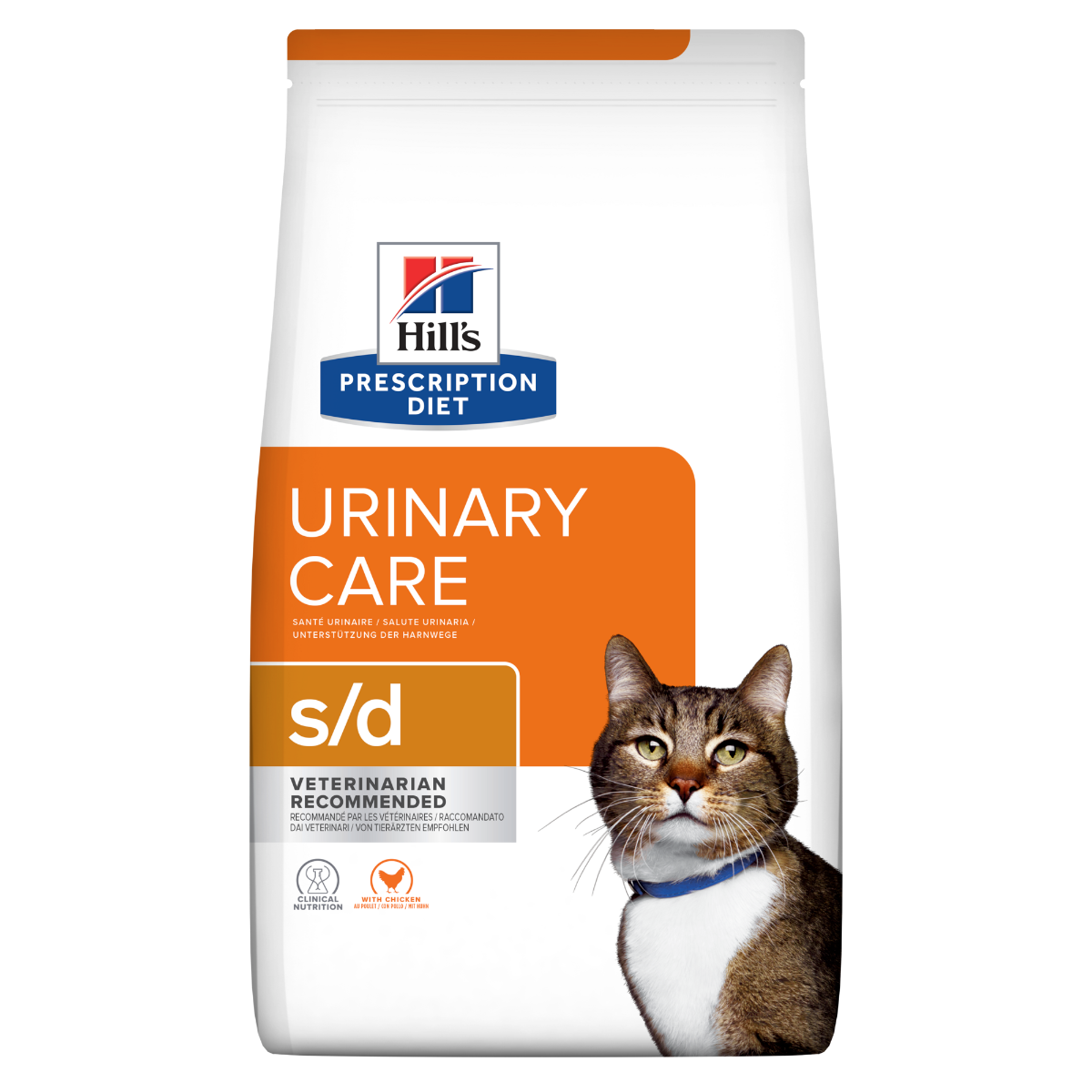 Hill's Prescription Diet S/D Urinary Care Crocchette Per Gatti Sacco 3kg-0