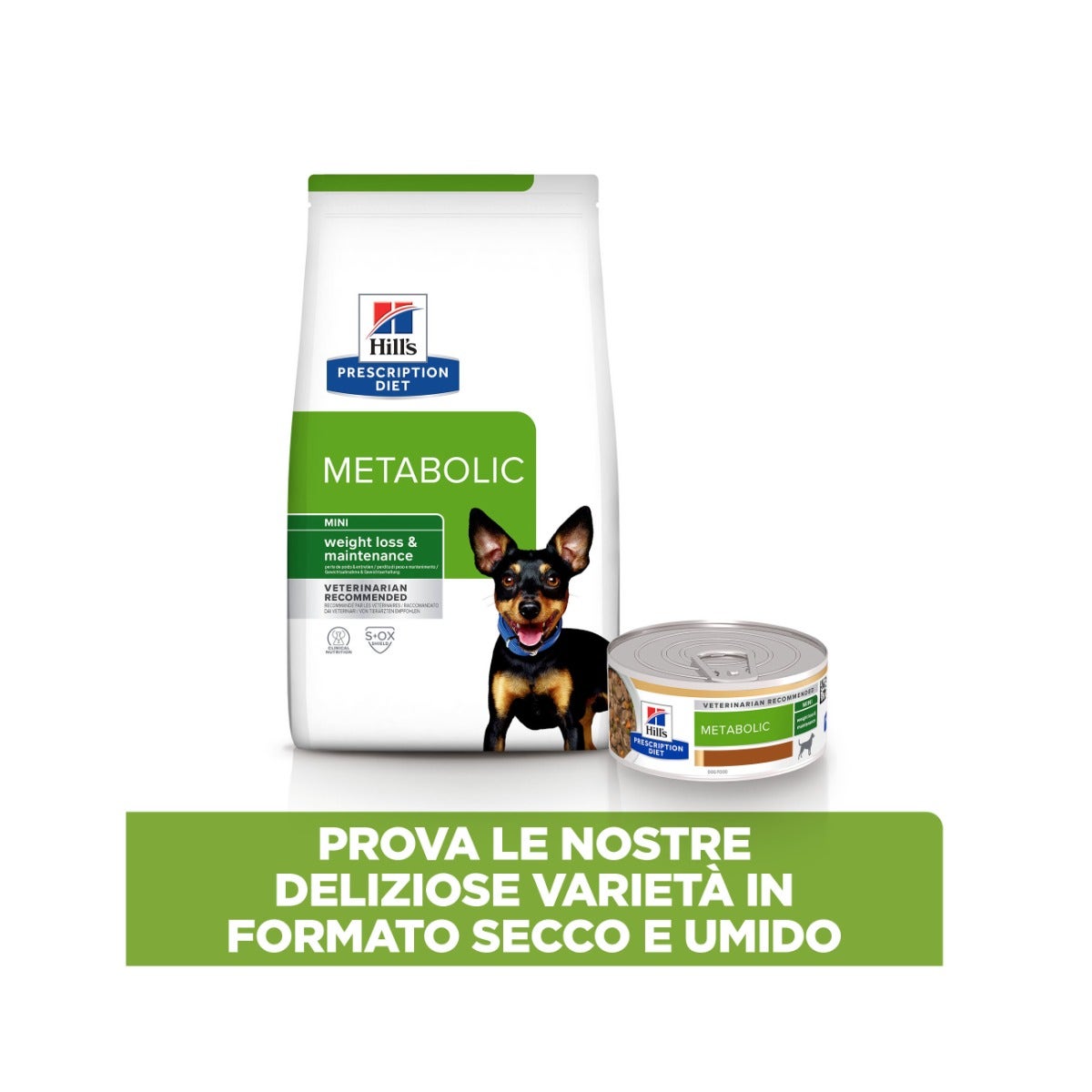 Hill's Prescription Diet Metabolic Crocchette Al Pollo Per Cani Taglia Mini Sacco 6kg-6