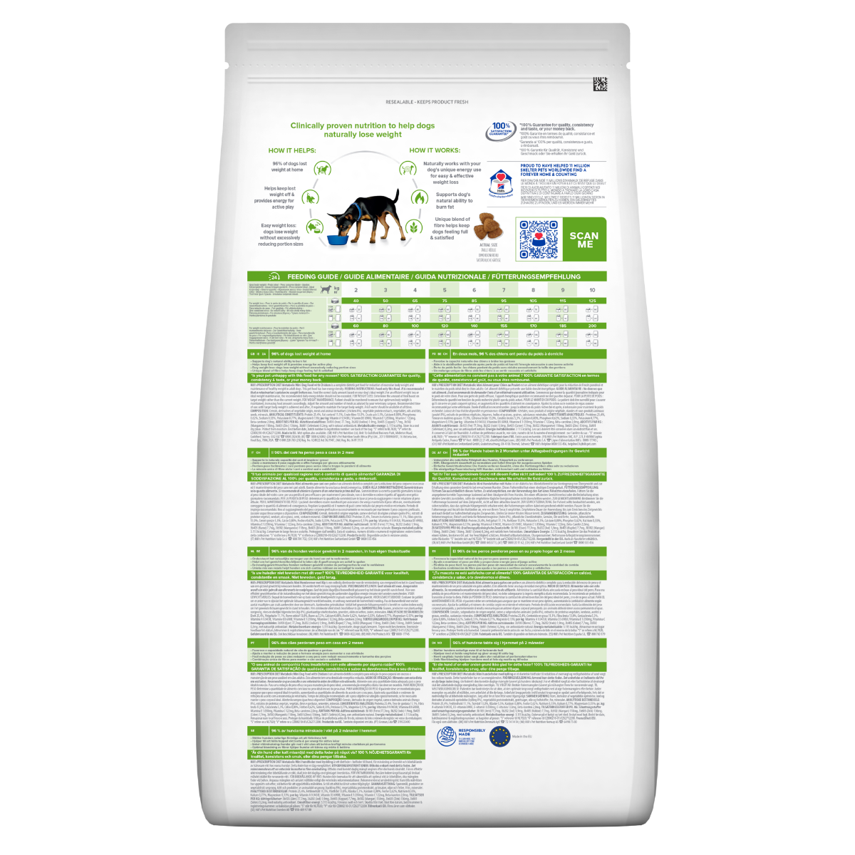 Hill's Prescription Diet Metabolic Crocchette Al Pollo Per Cani Taglia Mini Sacco 6kg-2