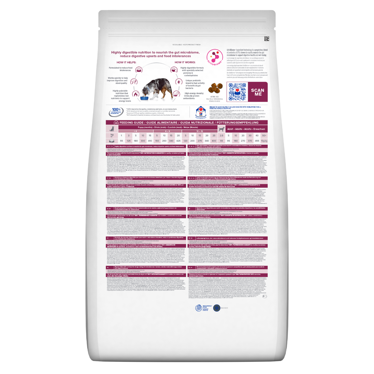 Hill's Prescription Diet I/D Digestive Care Sensitive Crocchette Per Cani Con Uova/Riso Sacco 4kg-1