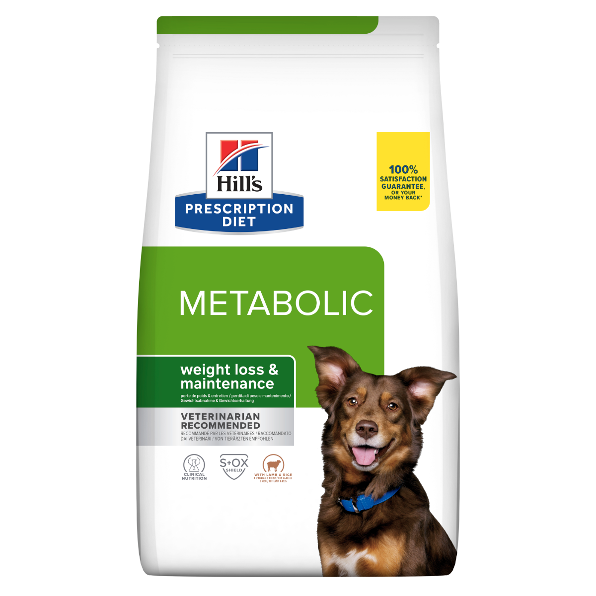 Hill's Prescription Diet Metabolic Cibo Secco Con Agnello Cani Adulti Sacco 12kg-0