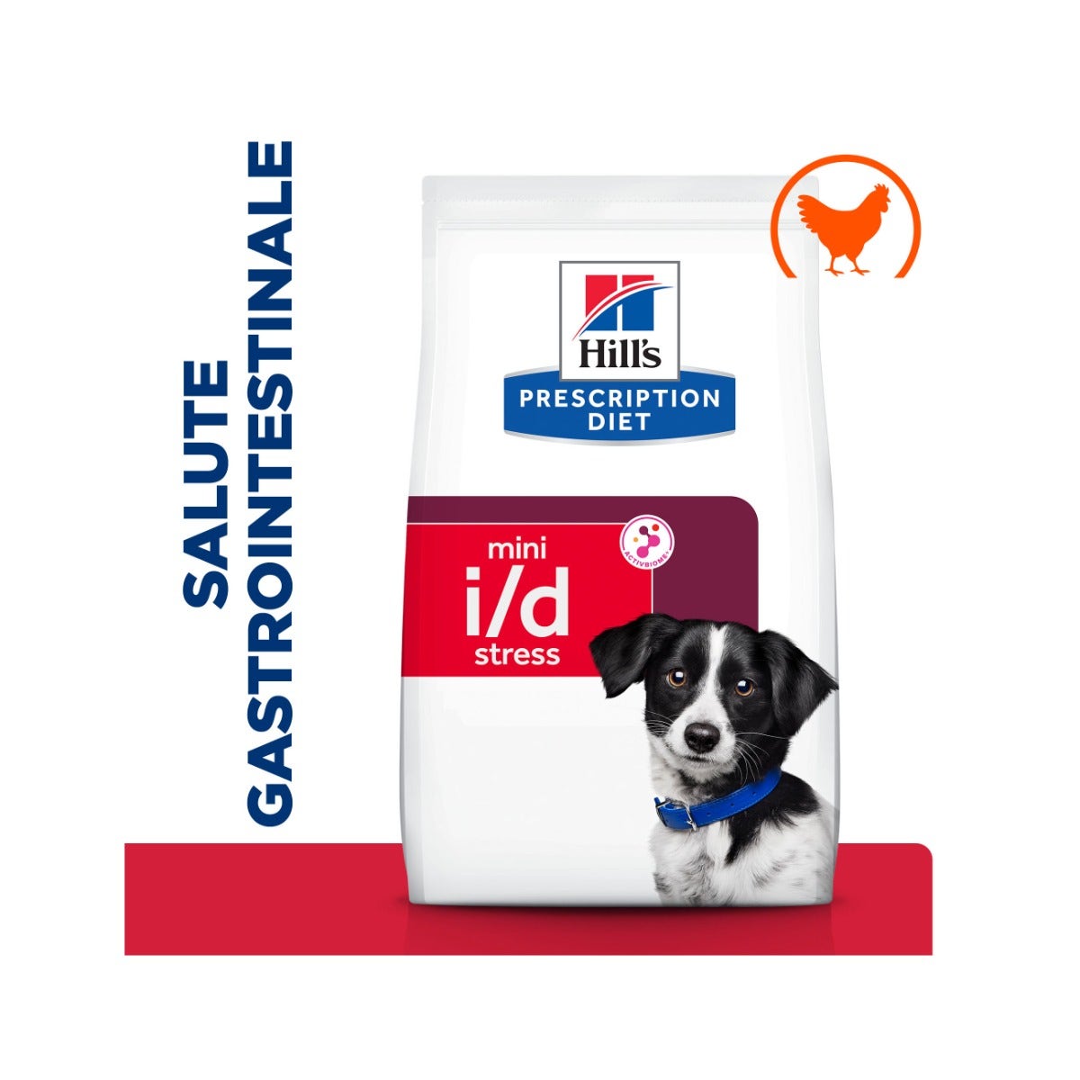 Hill's Prescription Diet I/D Digestive Care Stress Crocchette Per Cani Con Pollo Taglia Mini Sacco 6kg-9