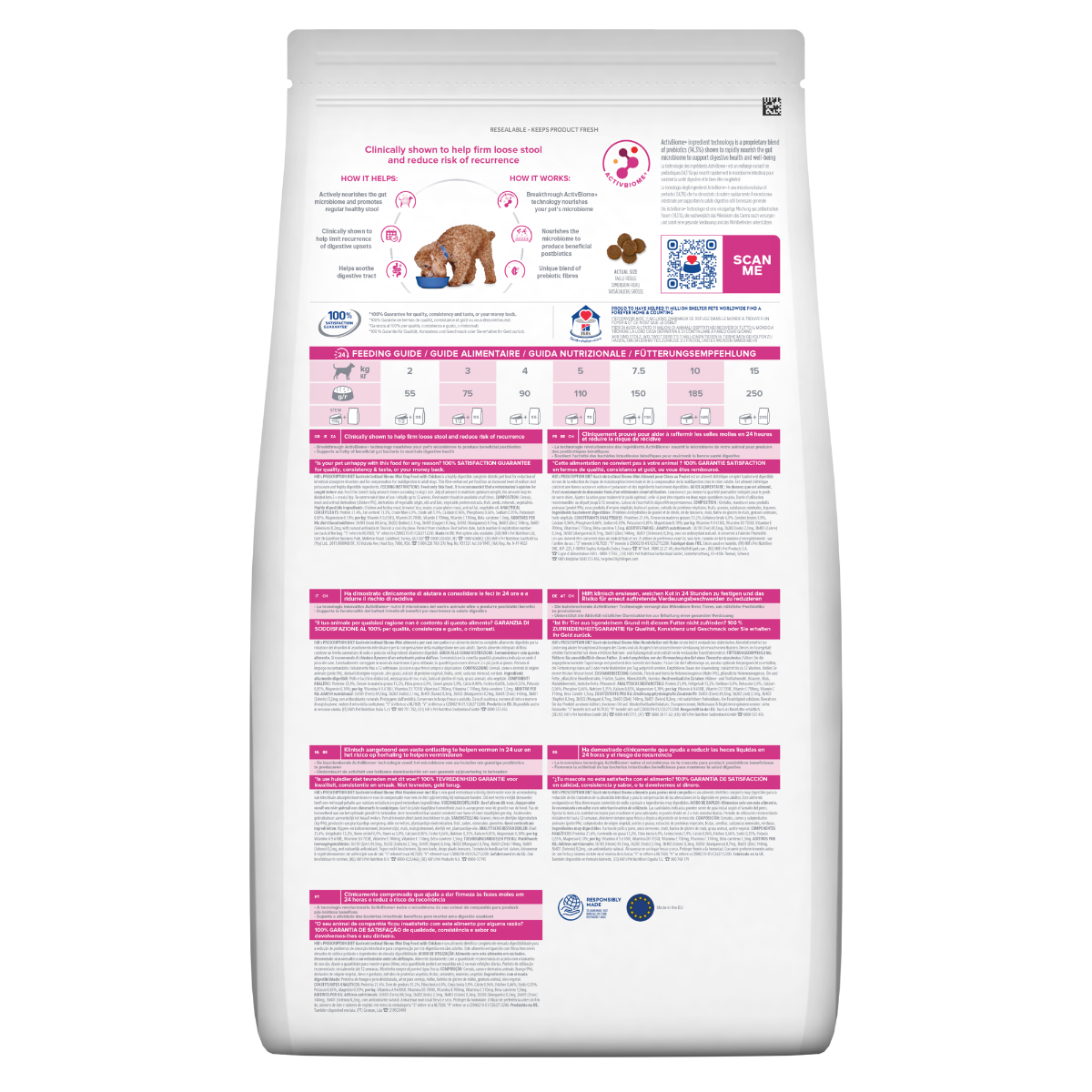Hill's Prescription Diet Mini Gastrointestinal Biome Crocchette Per Cani Taglia Piccola Sacco 6Kg-1