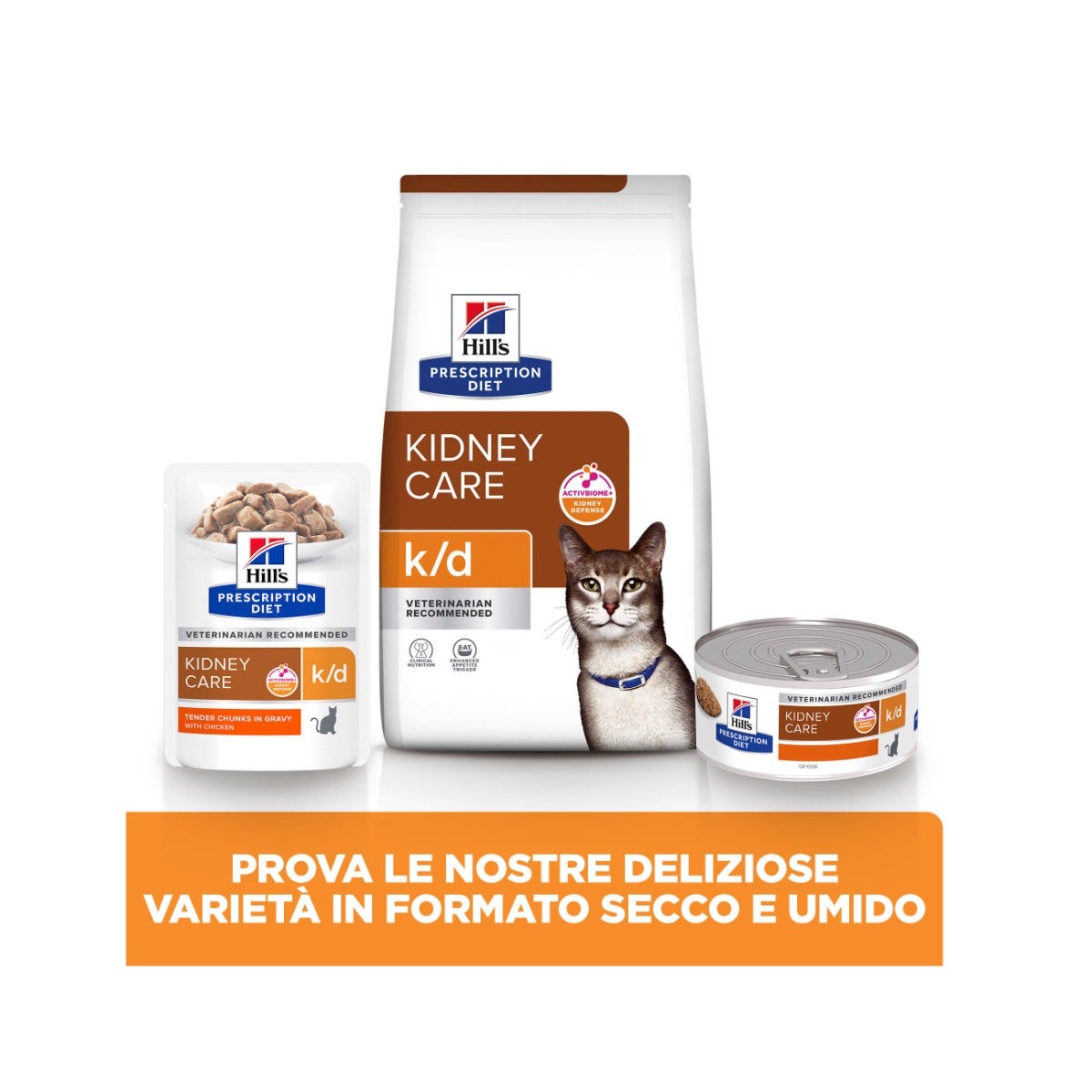 Hill's Prescription Diet K/d Alimento Per Gatti Con Pollo 3kg-15