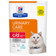 Hill's Prescription Diet C/D Multicare Stress Crocchette Pesce Oceanico Per Gatti 400g-0