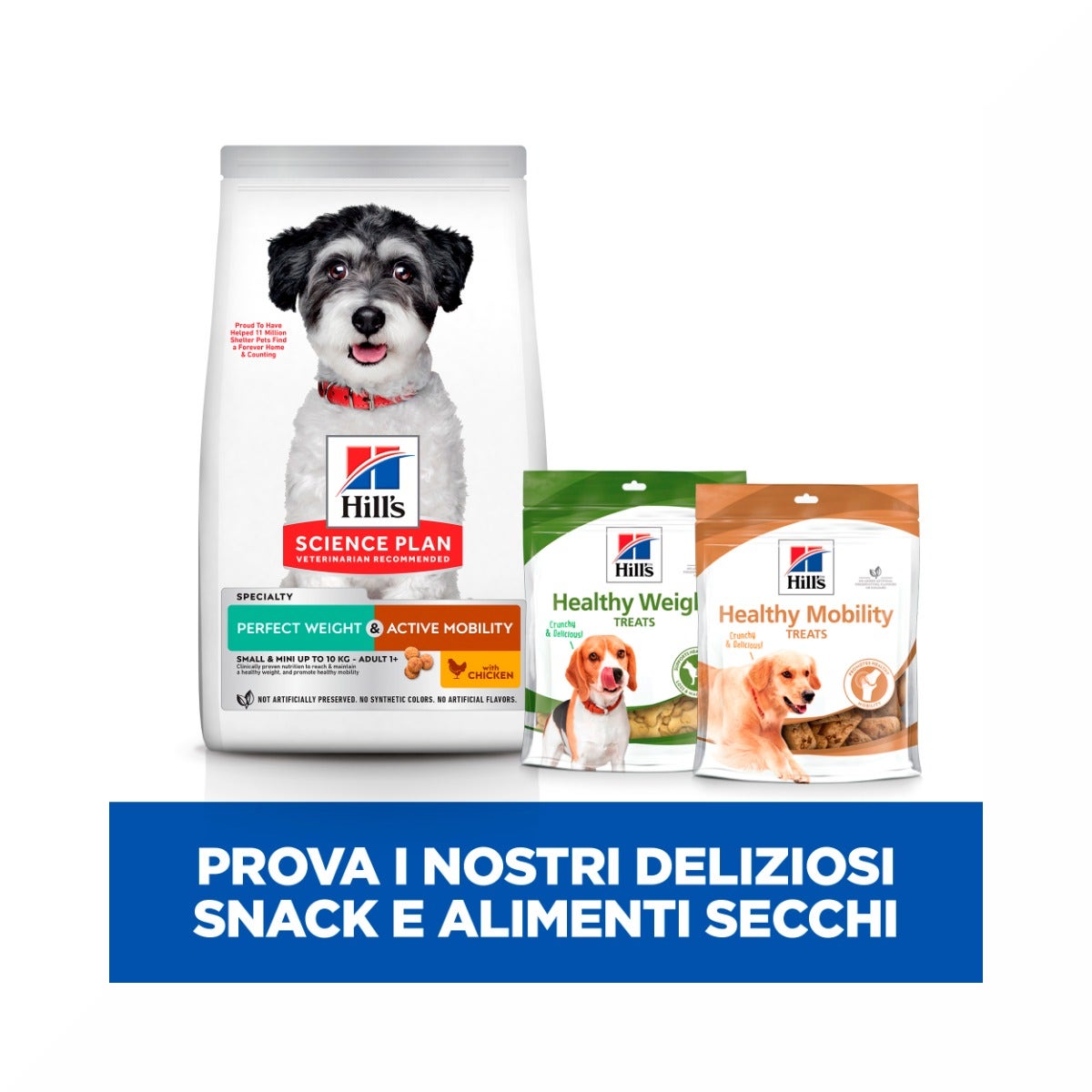 Hill's Science Plan Perfect Weight & Active Mobility Adult Crocchette Con Pollo Per Cani Taglia Piccola Sacco 1,5 kg-7