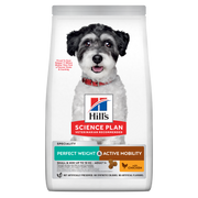 Hill's Science Plan Perfect Weight & Active Mobility Adult Crocchette Con Pollo Per Cani Taglia Piccola Sacco 1,5 kg-1