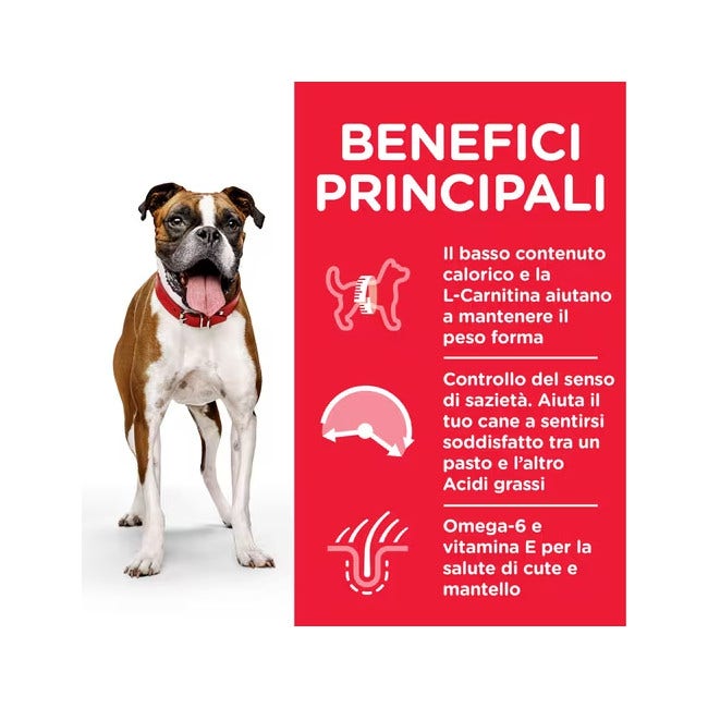 Hill's Science Plan Light Medium Adult Alimento Per Cani Scatoletta 370g-3