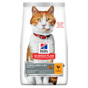 Hill's Science Plan Sterilised Cat Adult Crocchette Per Gatti Con Pollo 10 Kg-0