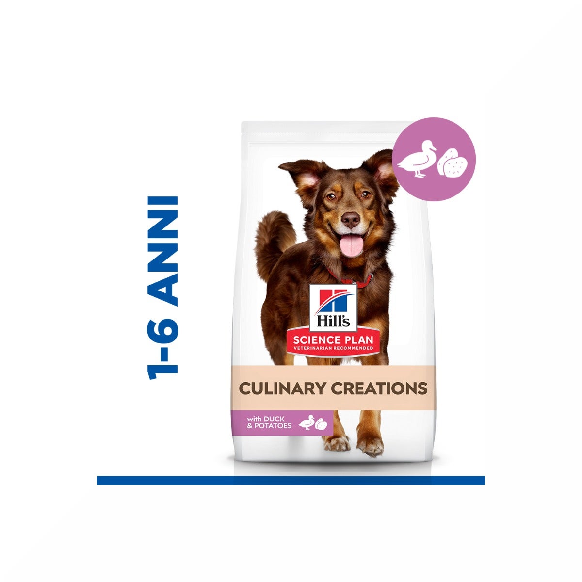 Hill's Science Plan Culinary Creations Adult Crocchette Con Anatra E Patate Per Cani Taglia Media Sacco 2,5 Kg-2
