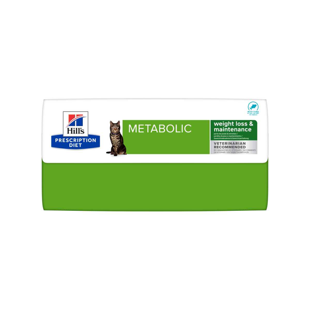 Hill's Prescription Diet Metabolic Crocchette Tonno Per Gatti Sacco 3kg-2