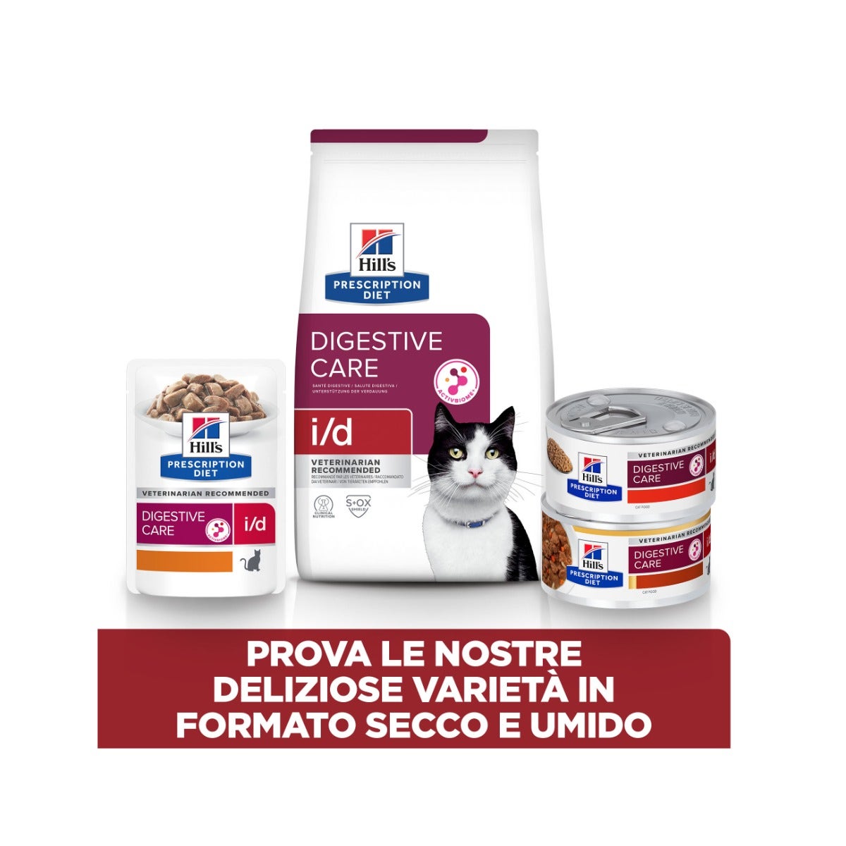 Hill's Prescription Diet Gastrointestinal Biome Crocchette Per Gatti Sacco 300g-4