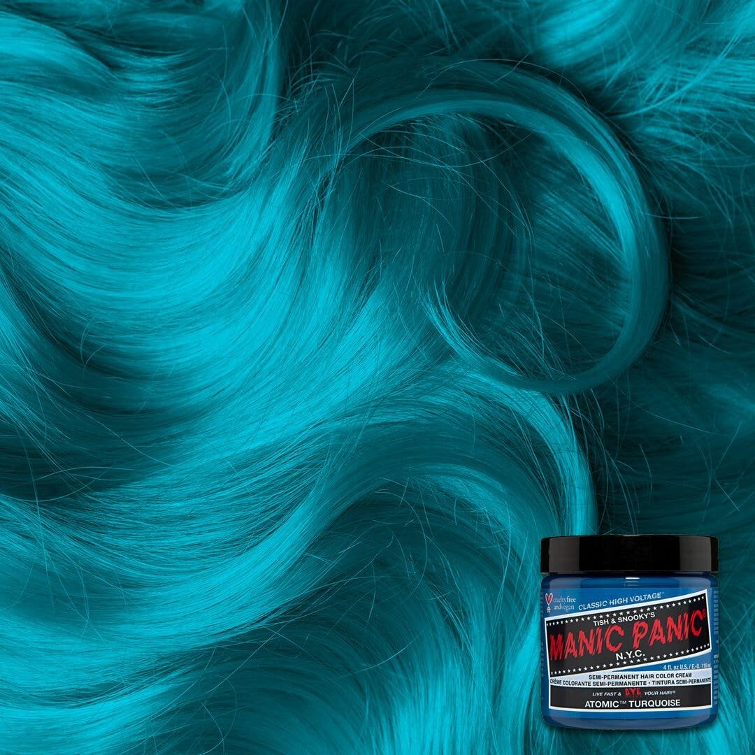 Manic Panic Atomic Turquoise Colorazione Semipermanente Classica Per Capelli 118ml-2