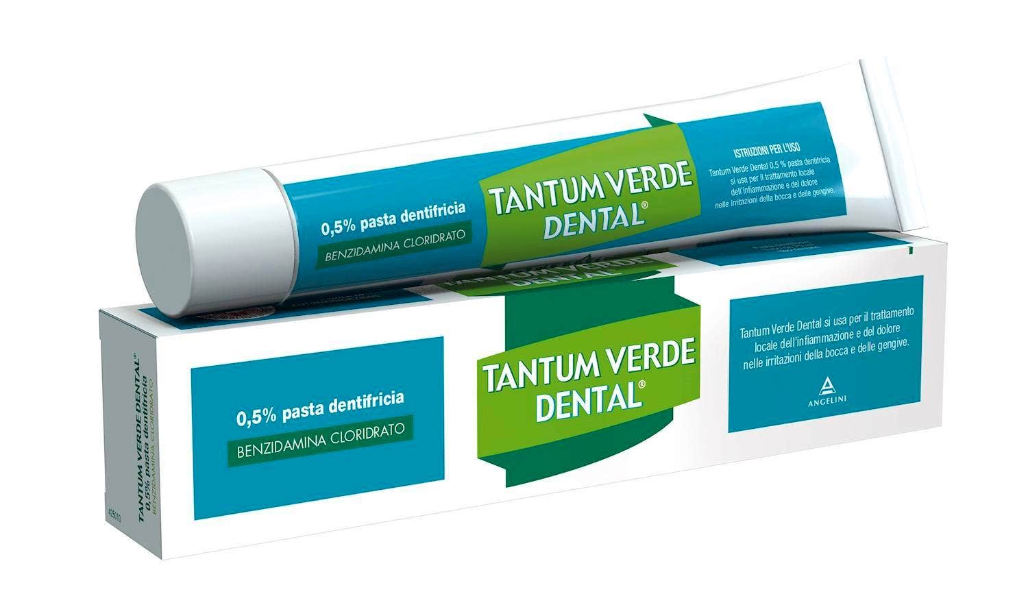 Tantum Verde Dental 0,5% Pasta Dentifricia 75ml  - 2