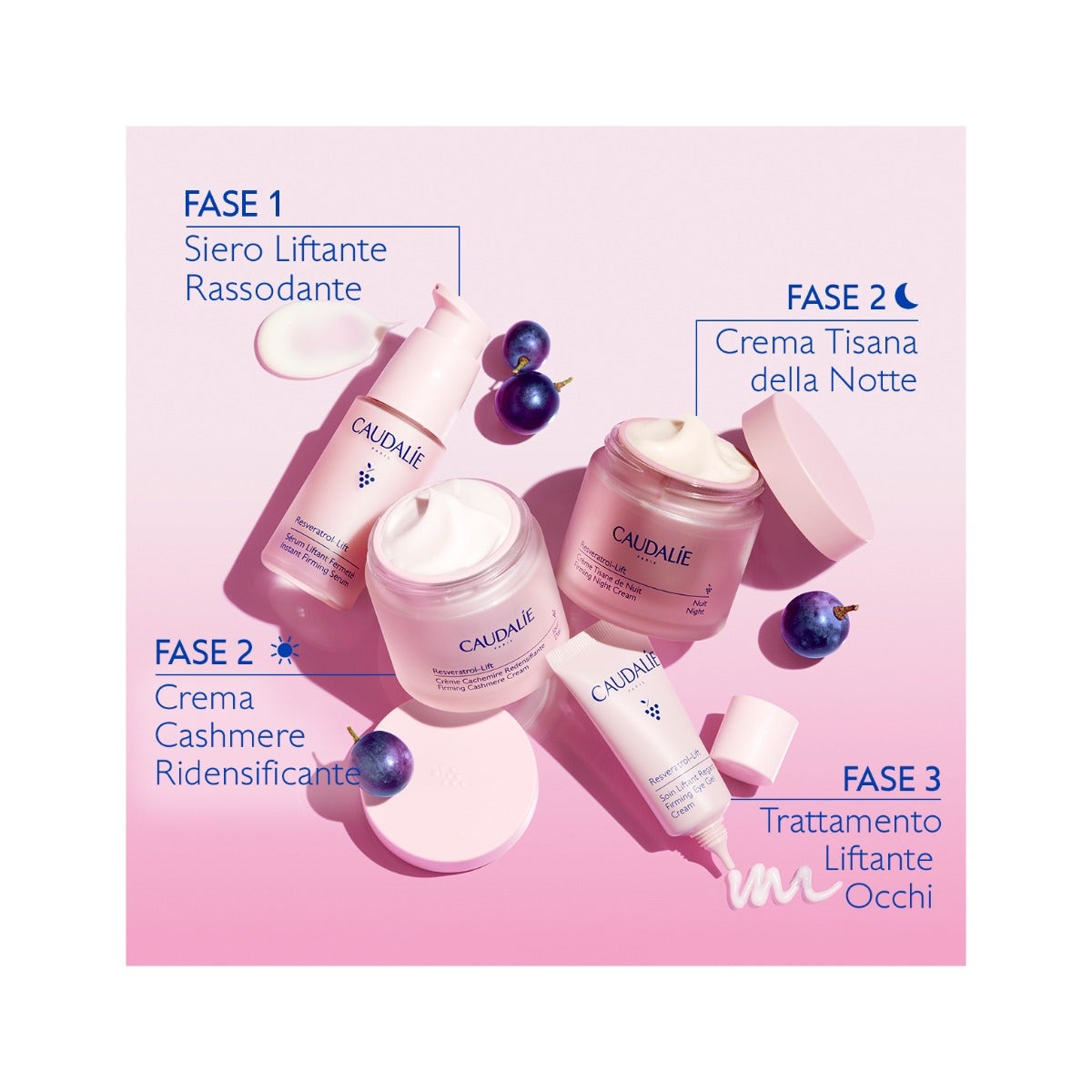 Caudalie Resveratrol-lift Crema Tisana Della Notte Ricarica 50ml-5