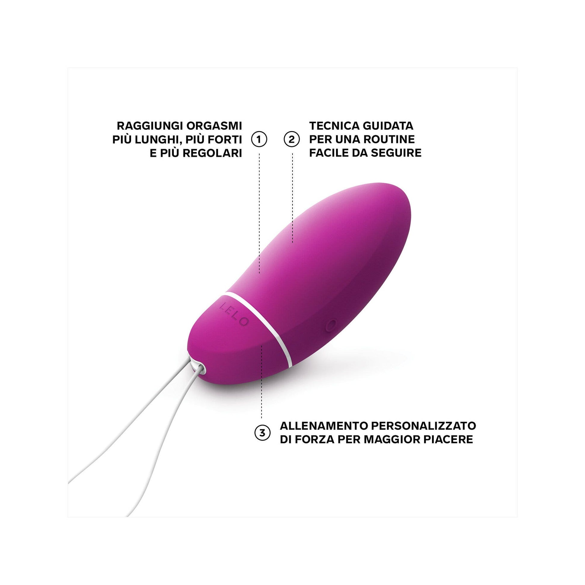 Lelo Luna Smart Bead Massaggiatore Personale Donna Rosa-3