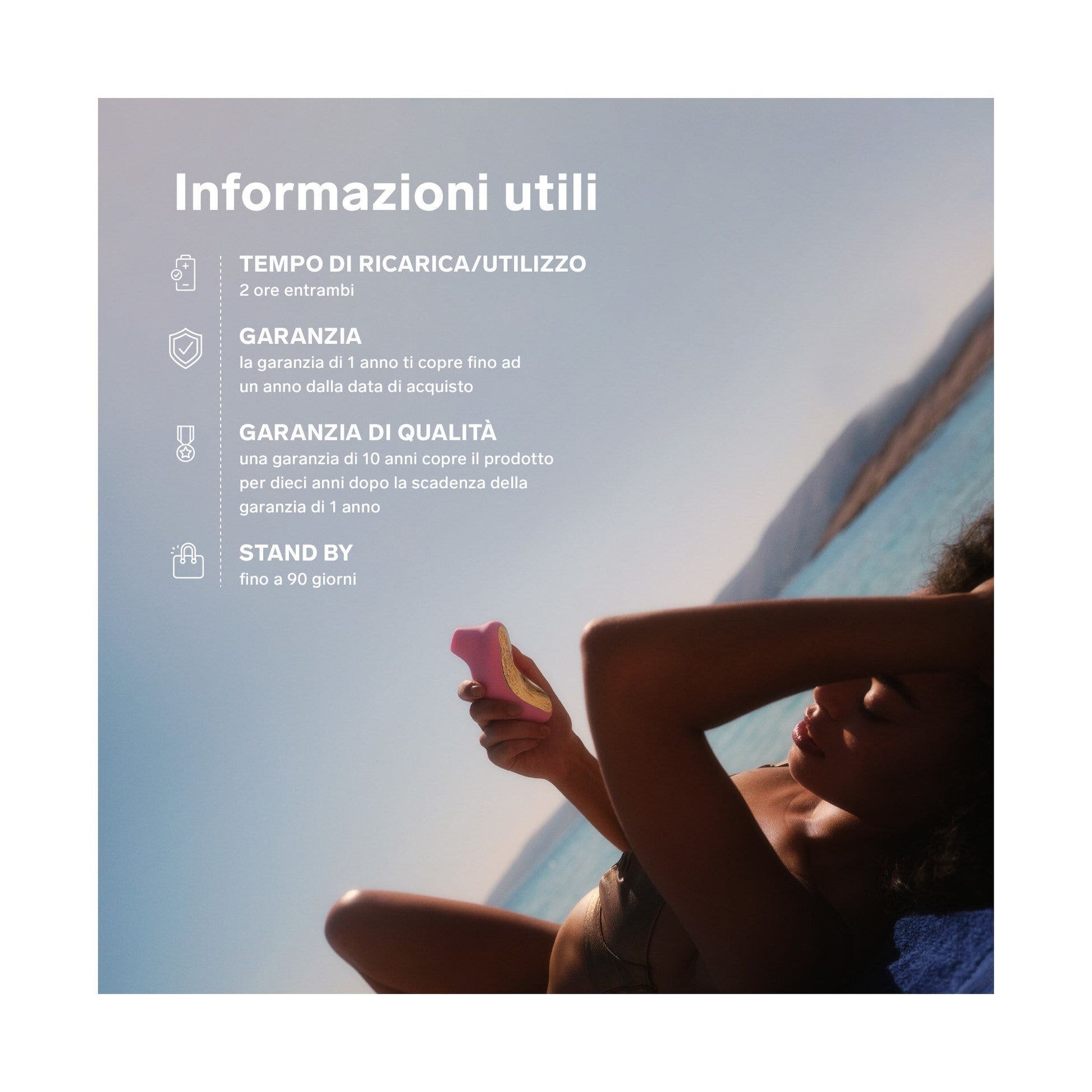 Lelo Sona Massaggiatore Clitorideo Sonico Colore Rosa-5