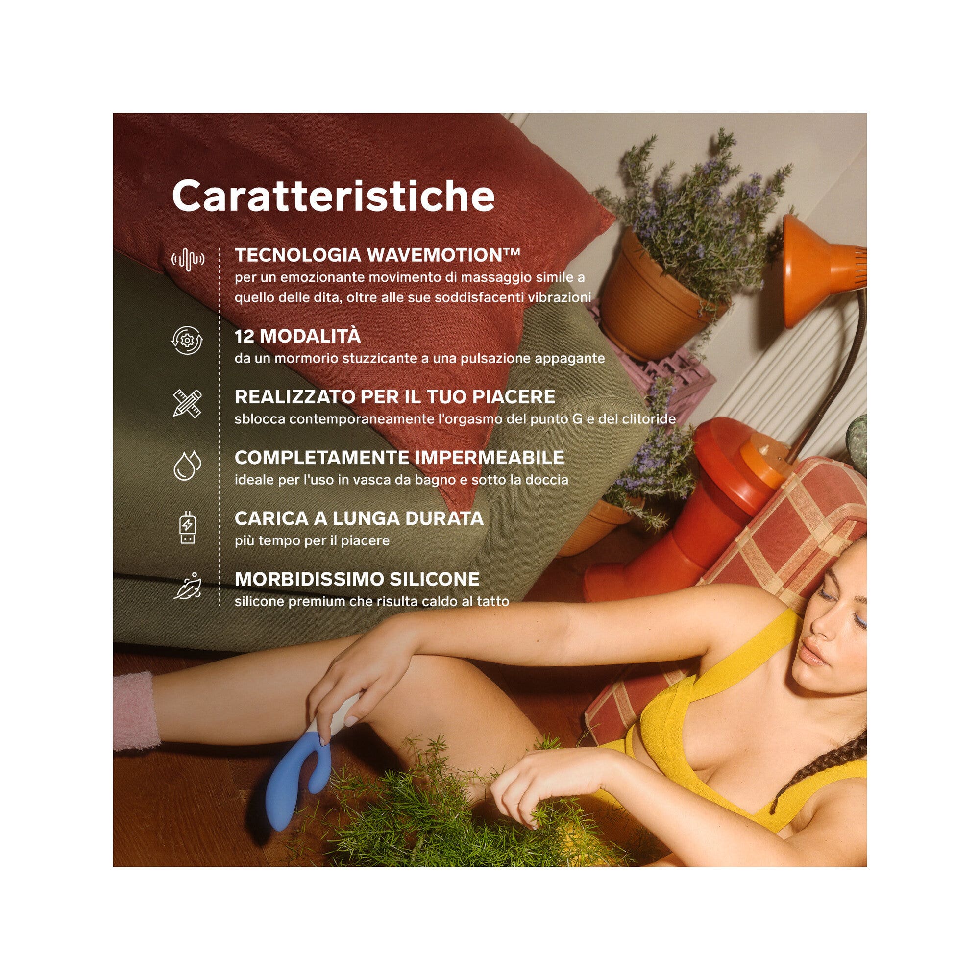 Lelo Ina Wave 2 Ciliegia Massaggiatore Personale Donna-4