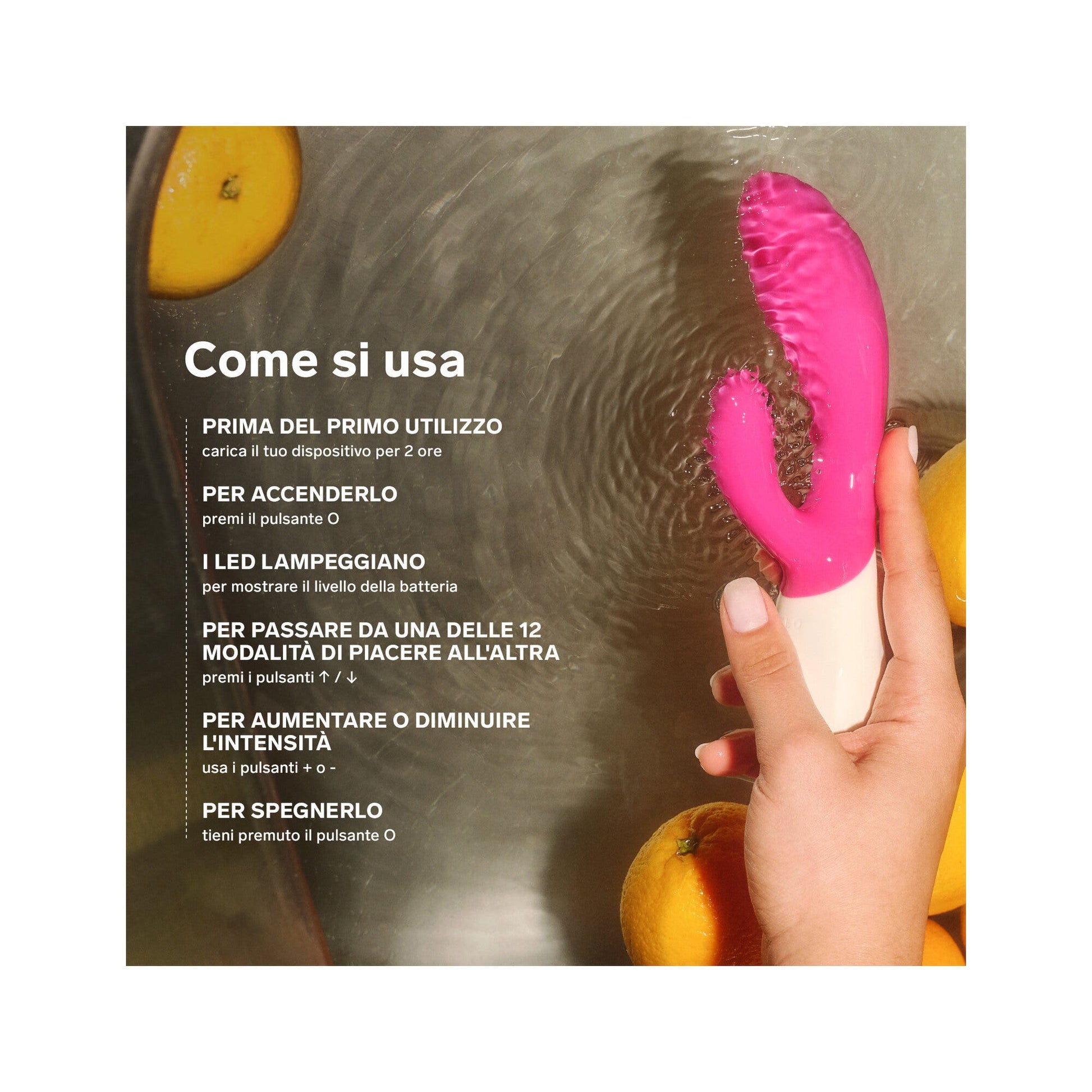 Lelo Ina Wave 2 Ciliegia Massaggiatore Personale Donna-7