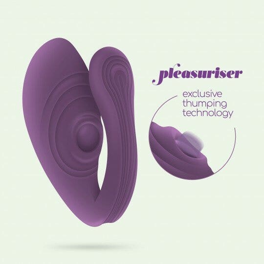 Crushious Vibratore Pleasuriser Ricaricabile Con Telecomando-8