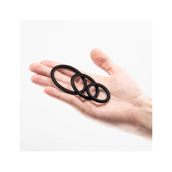 Crushious Set Di Anelli Per Pene in Silicone Daltons-3