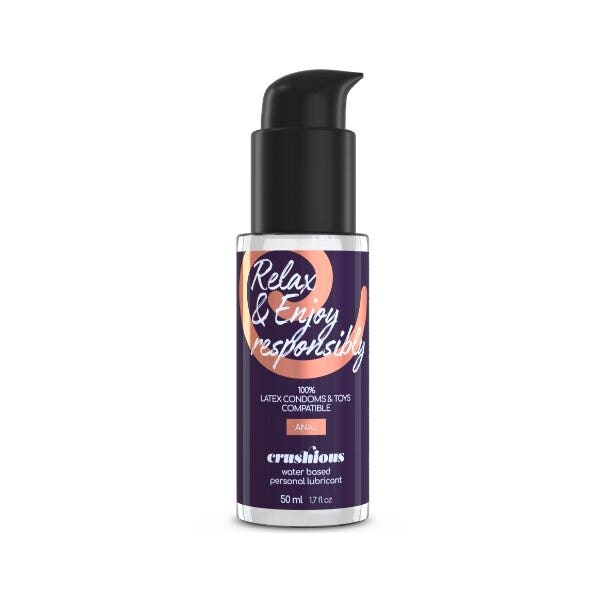 Crushious Anal Thrill Doccia Anale 90ml + Lubrificante 50ml + Catena Anale 10 Perle-4