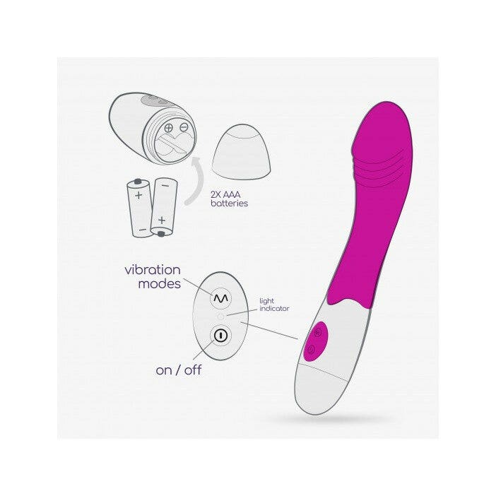 Crushious Vibratore Growlie +  Lubrificante A Base D'acqua 50ml-4
