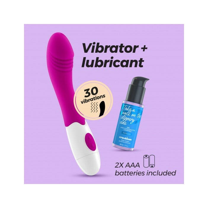 Crushious Vibratore Growlie +  Lubrificante A Base D'acqua 50ml-6