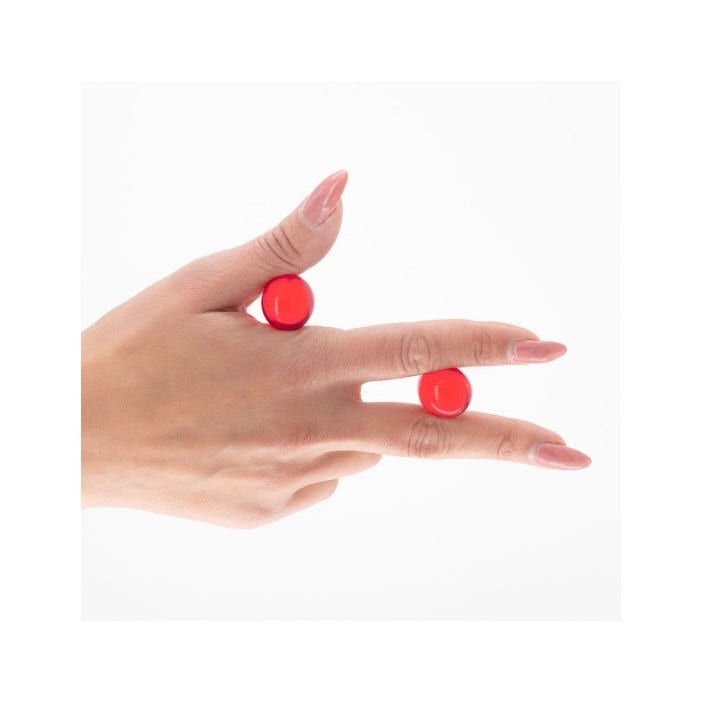 Crushious Lub Balls Palline Lubrificanti Gusto Fragola e Champagne-5