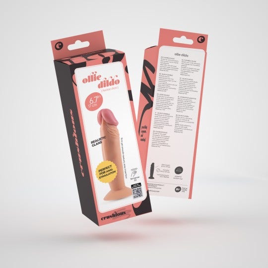 Crushious Dildo Ollie 17cm-9