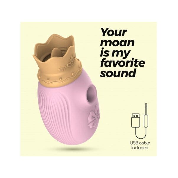 Crushious Monarch Stimolatore Clitorideo Rosa-1