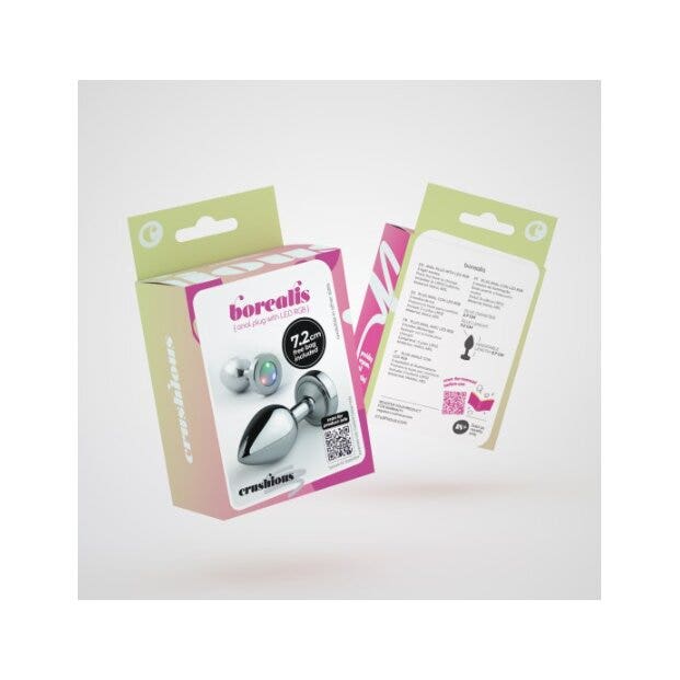 Crushious Borealis Plug Anale Piccolo Con Led-9
