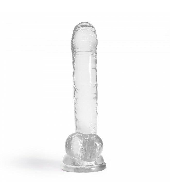 Crushious Hudini Dildo Anale Gelatinoso Trasparente-3