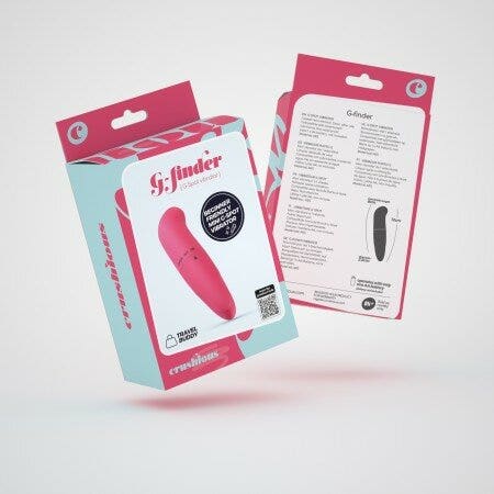 Crushious Massaggiatore Mini G-Finder Rosa-5
