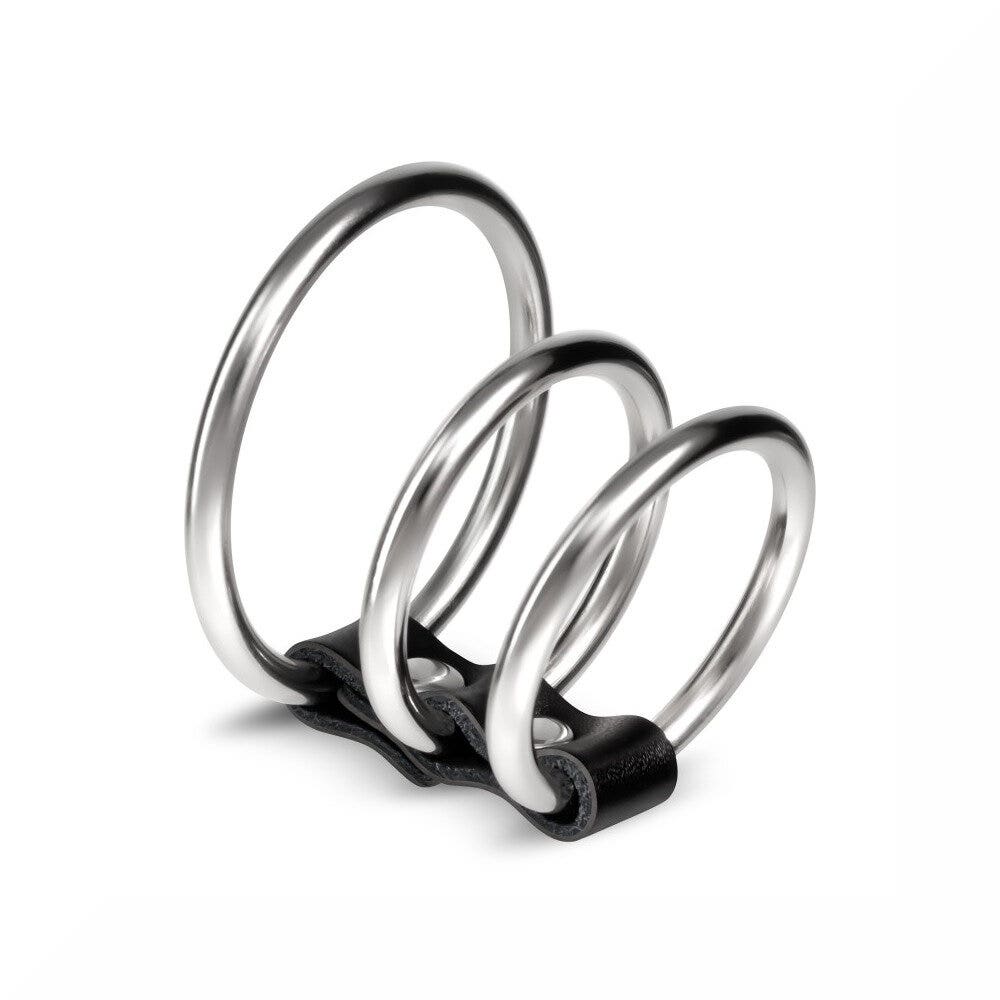 Crushious Saruman Set Di 3 Cockring In Metallo-1
