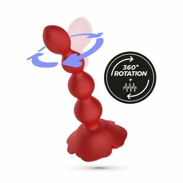 Crushious Plug Anale Rosaline Con Rotazione E Telecomando A Distanza-6