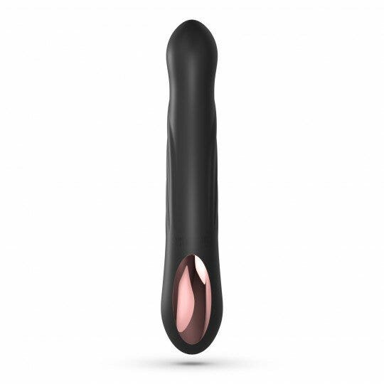Crushious Lapin Vibratore Rabbit Ricaricabile Con Spinta Nero-2