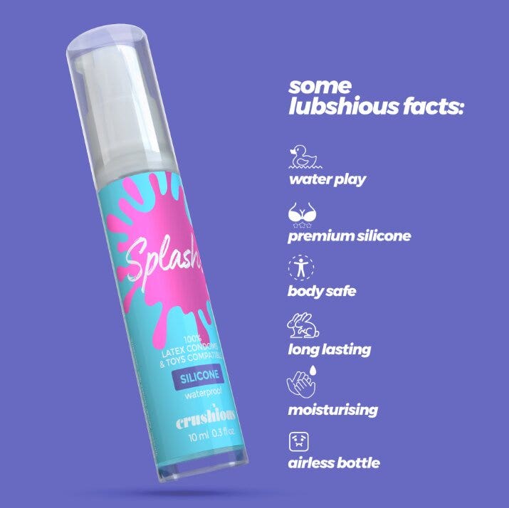 Crushious Jelly Lubrificante Splash Al Silicone 10ml-3
