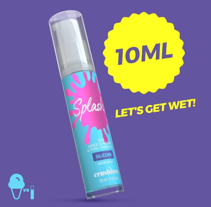 Crushious Jelly Lubrificante Splash Al Silicone 10ml-4