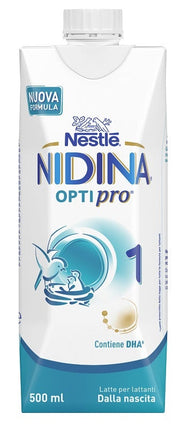 Nidina Optipro Latte 1 Liquido Dalla Nascita 500 ml-1