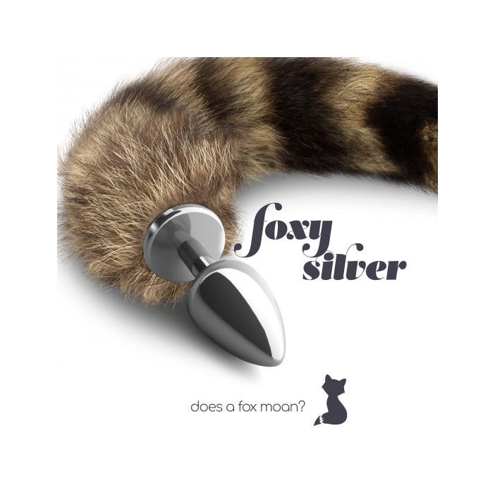 Crushious Plug Anale Foxy in Metallo Argentato con Coda Farmae - Para-farmacia Online di cosmesi, para-farmaci... Crushious Plug Anale Foxy in Metallo Argentato con Coda Farmae - Para-farmacia Online di cosmesi, para-farmaci...