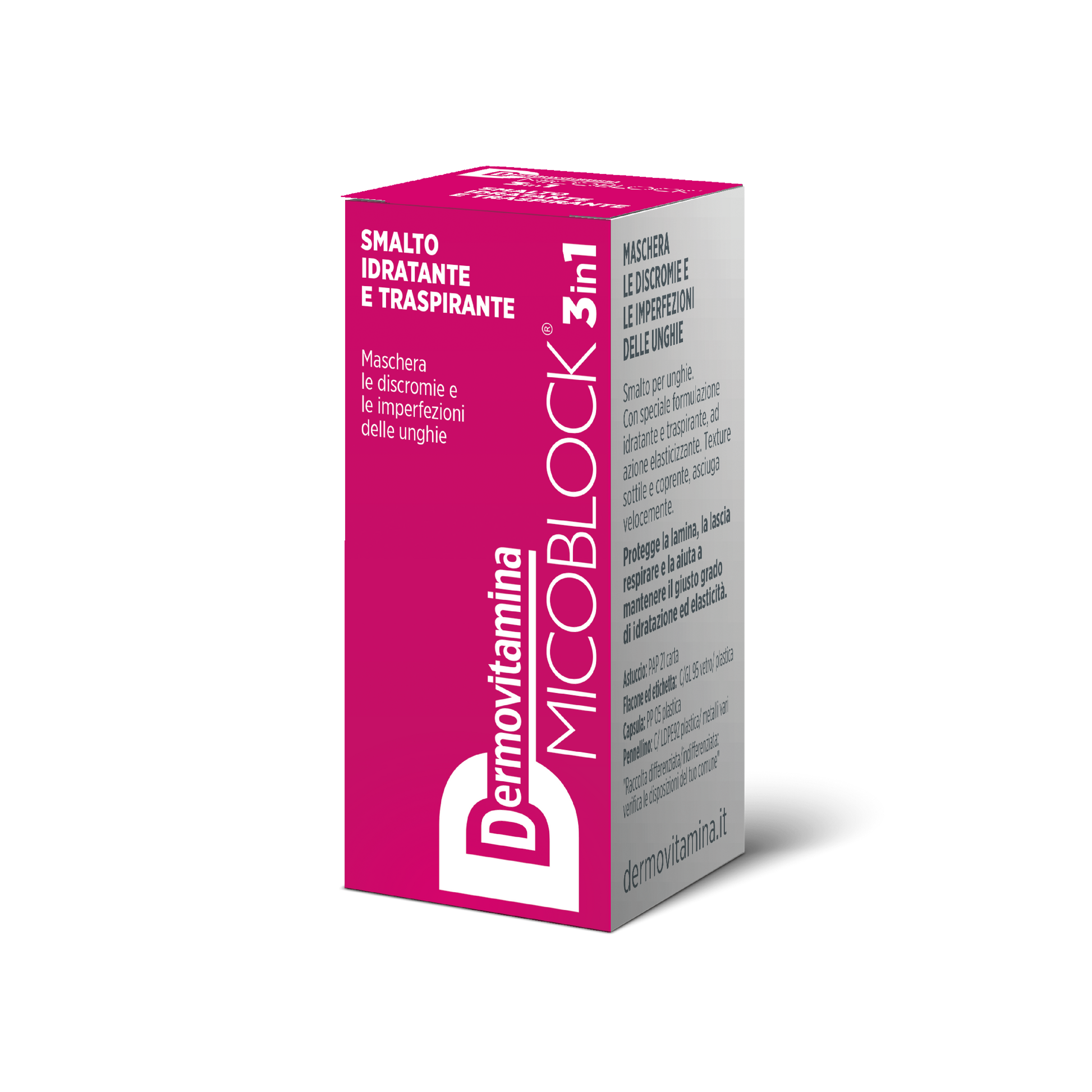 Dermovitamina Micoblock 3 In 1 Smalto Fuxia 5ml          - 6